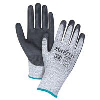 Gants &eacute;lastiques sans coutures r&eacute;sistants &agrave; la coupe, Taille T-Grand/10, Calibre 13, Rev&ecirc;tement Polyur&eacute;thane, Enveloppe en PEHP, ANSI/ISEA 105 niveau 4/EN 388 niveau 5 Ontario Packaging