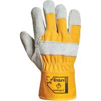 Endura&reg; Fitter Gloves, Large, Split Leather Palm, Cotton Inner Lining Ontario Packaging