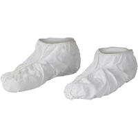 KleenGuard A40 Shoe Covers, Medium, Vinyl, White Ontario Packaging