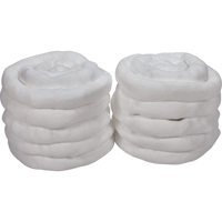 Sorbent Sock, Oil Only, 45 gal. Absorbancy, 3" W x 10' L, Pack of 10 Ontario Packaging