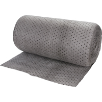 Rouleaux absorbants li&eacute;s de premi&egrave;re qualit&eacute;, Poids moyen, 150' lo x 30" la, Absorption 40 gal. Ontario Packaging