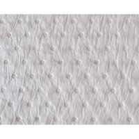 Premium Fine Fiber Sorbent Pads, Oil Only, 15" x 17", 25 gal. Absorbancy Ontario Packaging