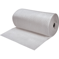 Premium Fine Fiber Sorbent Rolls, Heavyweight, 150' L x 30" W, 50 gal. Absorbancy Ontario Packaging