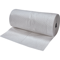 Premium Fine Fiber Sorbent Rolls, Mediumweight, 150' L x 30" W, 40 gal. Absorbancy Ontario Packaging