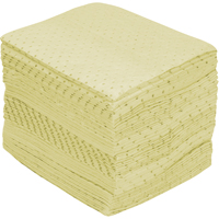 Premium Fine Fiber Sorbent Pads, Hazmat, 15" x 17", 30 gal. Absorbancy Ontario Packaging