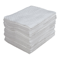 Feuilles absorbantes lamin&eacute;es (SMS) de premi&egrave;re qualit&eacute;, Huile seulement, 15" x 17", 30 gal. d'absorption Ontario Packaging