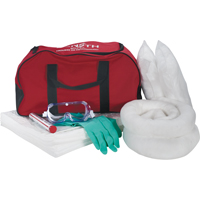 Trousse de lutte contre les d&eacute;versements de premi&egrave;re qualit&eacute; pour v&eacute;hicules, Huile seulement, Sac, Absorbance de 10 gal. US Ontario Packaging