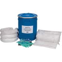 Trousse de lutte contre les d&eacute;versements de premi&egrave;re qualit&eacute; pour camion, Huile seulement, Baril, Absorbance de 10 gal. US Ontario Packaging