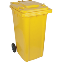 Yellow Mobile Container, Polyurethane, 63 Gallons/63 US gal. SEI276 | Ontario Packaging