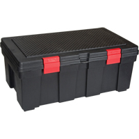 Water Resistant Storage Container, 33" W x 19" D x 13" H, Black Ontario Packaging