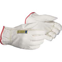 Driver's Gloves, 3X-Large, Grain Cowhide Palm Ontario Packaging