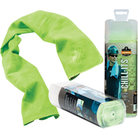 Chill-Its<sup>®</sup> 6602 Cooling Towels, Hi-Vis Lime SEI753 | Ontario Packaging