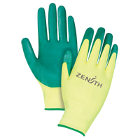 Gants de premi&egrave;re qualit&eacute; ZX-3, 8/Moyen, R&ecirc;vetement Nitrile, Calibre 15, Enveloppe en Nylon Ontario Packaging