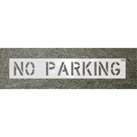 Parking Lot Stencils, Pictogram, 4" x 3" Ontario Packaging