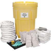 Premium Shop Spill Kit, Oil Only, Drum, 95 US gal. Absorbancy Ontario Packaging