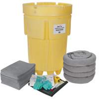Trousse de lutte contre les d&eacute;versements de premi&egrave;re qualit&eacute;, Universel, Overpack/Baril de r&eacute;cup&eacute;ration, Absorbance de 95 gal. US Ontario Packaging