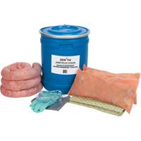Trousse de lutte contre les d&eacute;versements pour camion, Mati&egrave;res dangereuses, Baril, Absorbance de 10 gal. US Ontario Packaging