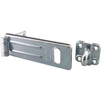 General Security Hardened Steel Hasp, Silver Ontario Packaging