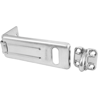 General Security Hardened Steel Hasp, Silver Ontario Packaging