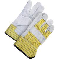 Gants d'ajusteur classiques, Taille unique, Paume en Cuir de vache refendu, Doublure en Molleton Ontario Packaging
