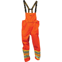 Safety Rainwear, Small, Polyester/PVC, Orange SEL196 | Ontario Packaging