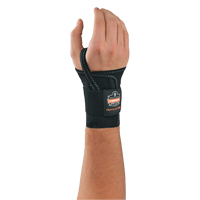 Proflex&reg; 4000 Single Strap Wrist Support - Left Hand, Elastic, Medium Ontario Packaging