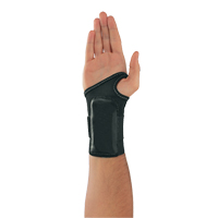 Proflex&reg; 4000 Single Strap Wrist Support - Left Hand, Elastic, Medium Ontario Packaging
