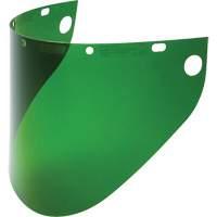 Fibre-Metal&reg; Extended View Faceshield Visor, Propionate, Green Tint Ontario Packaging