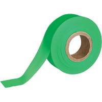 Flagging Tape, 1.188" W x 150' L, Fluorescent Green SEN597 | Ontario Packaging