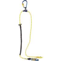 Pole Climber's Adjustable Rope Positioning Lanyard, 1 Legs, 8', Nylon SES231 | Ontario Packaging