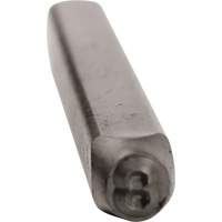 Individual Standard General Purpose Steel Hand Stamp Pieces, # 8, 3/32" Ontario Packaging