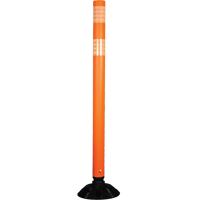 Impact Resistant Delineator, 36" H, Orange SFJ596 | Ontario Packaging