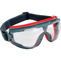 GoggleGear 500 Series Safety Splash Goggles, Clear Tint, Anti-Fog, Elastic Band SFM409 | Ontario Packaging