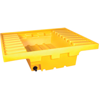 Ultra-Rack Sump&reg;, 51.5" L x 51.5" W x 12" H, 66 US gal. Capacity Ontario Packaging