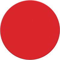Marqueurs all&eacute;g&eacute;e/5S Armor Stripe, Cercle, 6" lo x 6" la, Rouge, Plastique Ontario Packaging