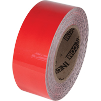 Ruban de marquage pour plancher Tuff Mark, 2" x 100', Polyester, Rouge Ontario Packaging