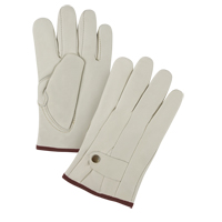 Premiun Winter-Lined Ropers Gloves, Large, Grain Cowhide Palm, Fleece Inner Lining SFV189 | Ontario Packaging