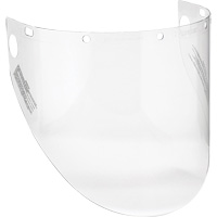 Dynamic™ Molded Faceshield Visor, PETG, Clear Tint SFZ598 | Ontario Packaging