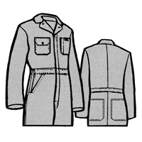 Welding Coveralls, Men's, Navy Blue, Size 30 SG782 | Ontario Packaging