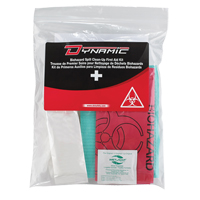 Dynamic Biohazard Spill Clean-Up First Aid Kit, Class 1 Medical Device, Resealable Plastic Bag Ontario Packaging