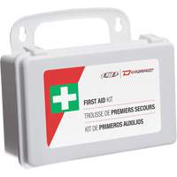 Trousse de premiers soins utilitaire Dynamic, Dispositif m&eacute;dical Classe 1, Boîte en plastique Ontario Packaging