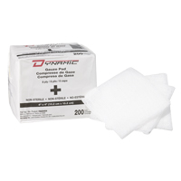 Dynamic™ Gauze Sponge, Pad, 4" L x 4" W, Medical Device Class 1 SGB114 | Ontario Packaging