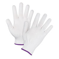Seamless String Knit Gloves, Polyester, 15 Gauge, Ladies/X-Small Ontario Packaging