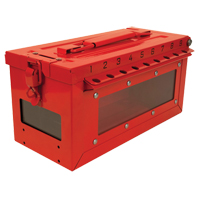 Small Group Lock Box, Red SGC388 | Ontario Packaging