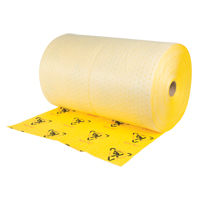 Premium Caution Rolls, Heavyweight, 150' L x 30" W, 57 gal. Absorbancy Ontario Packaging