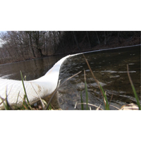 SpillBoa Bale, Oil Only, 25' L x 5" W, 28 gal. Absorbancy, 4 /Pack Ontario Packaging