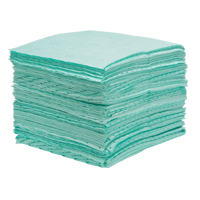 Premium Bonded Sorbent Pads, Hazmat, 15" x 18", 25 gal. Absorbancy Ontario Packaging