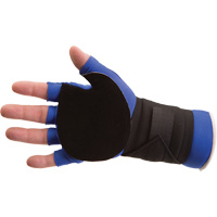 Anti-Impact Glove with Wrist Support, Size Small, Split Leather Palm Ontario Packaging
