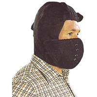 Doublure de casque de sécurité avec masque amovible, Doublure en Coton/Kasha, Taille unique, Noir SGC589 | Ontario Packaging