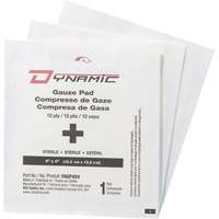 Gaze Dynamic, Tampon, 4" lo x 4" la, St&eacute;rile, Dispositif m&eacute;dical Classe 1 Ontario Packaging